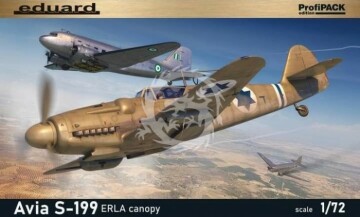 Avia S-199 ERLA canopy ProfiPack edition Eduard 70152 1/72