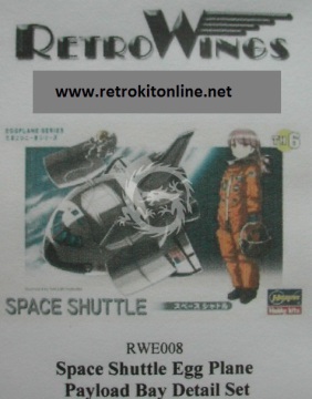 RWE008 Space Shuttle Payload Bay Detail Set RetrkiT