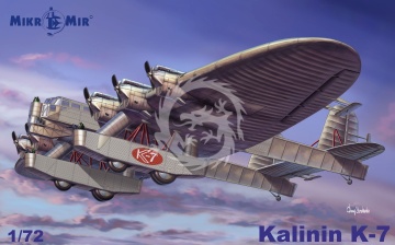 NA ZAMÓWIENIE - Kalinin K-7 MikroMir 72-015 skala 1/72