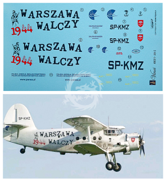 An-2 Warszawa walczy - skala 1/48 Vinci 48001