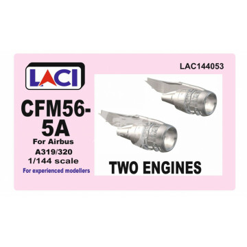  CFM56-5A for Airbus 319/320 two engines LACI LAC144053  1:144