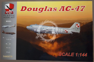 Douglas AC-47 Polish Air Force Bigmodel 1440076 skala 1/144