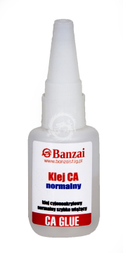 Klej CA cyjanoakrylowy normalny 20ml - Banzai