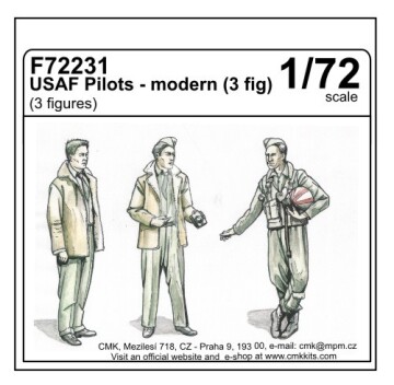 USAF Pilots modern CMK F72231 skala 1/72