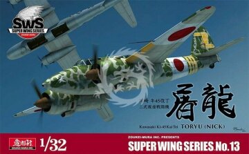 PROMOCJA - Kawasaki Ki-45 Kai Tei Toryu (Nick) Zoukei-Mura SWS13 560 skala 1/32