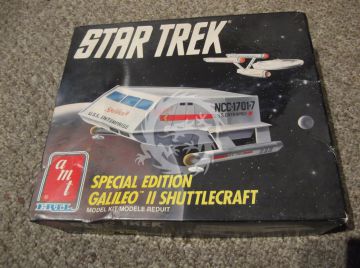 Star Trek Special Edition Galileo II Shuttlecraft AMT / ERTL 6006 -  1:36