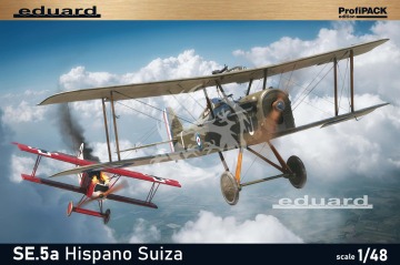  SE.5a Hispano Suiza ProfiPACK  Eduard 82132 skala 1/48