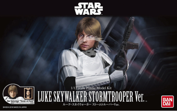 Luke Skywalker Stormtrooper Bandai skala 1/12 Star Wars