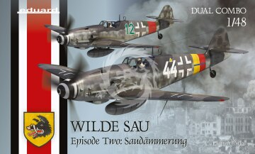 WILDE SAU Saudämmerung DUAL COMBO Bf 109G-10 and G-14/AS Eduard 11148 skala 1/48