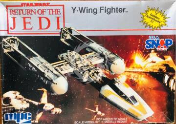 MPC - Return of the Jedi - Y-Wing Fighter MPC nr 1975 skala 1/95