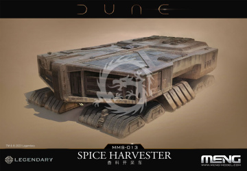 PREORDER - Dune Spice Harvester (Size: 100mm x 65mm x 27mm) Meng Model MMS-013 skala 1/900