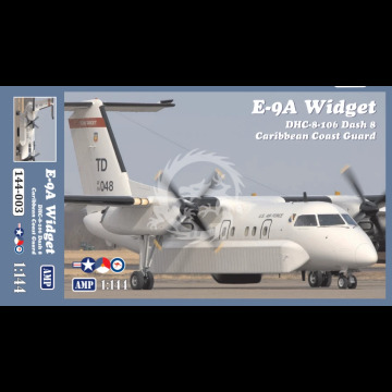 E-9A Widget DHC-8-106 Dash 8 Caribbean Coast Guard AMP 144003 skala 1/144