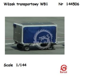 Wózek transportowy WB1 - Banzai 144506 skala 1/144