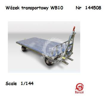 Wózek bagażowy WB10 - Banzai 144508 skala 1/144