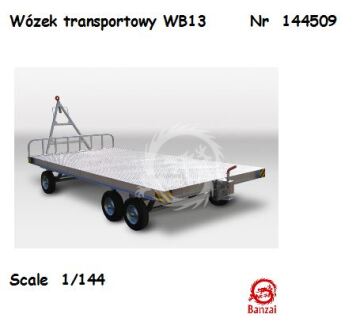 Wózek bagażowy WB13 - Banzai 144509 skala 1/144