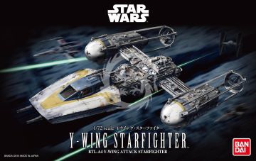 Y-Wing Starfighter 1/72 Bandai 1209 Star wars