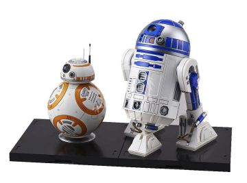 BB-8 & R2-D2 Bandai skala 1/12 Star Wars