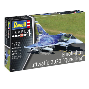 Eurofighter Luftwaffe 2020 Quadriga Revell 03843 skala 1/72