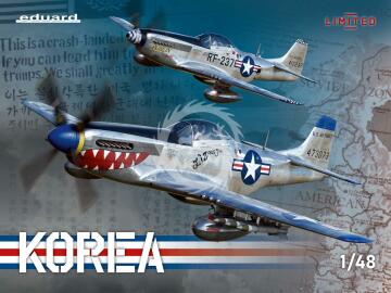 PROMOCYJNA CENA - Korea Dual Combo F-51D i RF-51D Mustang Limited Edition Eduard 11161 skala 1/48