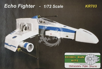 E-wing Heavy Fighter E-7 skala 1/72 Star Wars