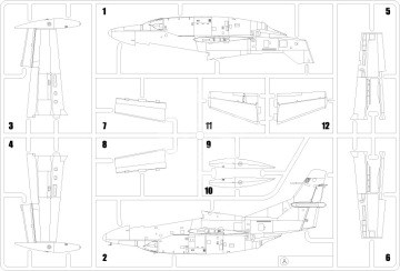 Model plastikowy T-2C/E Buckeye Hellenic AF', Wolfpack WP10009, skala 1/72