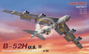B-52H U.S. Stratofortress Strategic Bomber Modelcollect UA72211 UA72200 skala 1/72