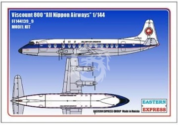 Model plastikowy Vickers Viscount 800 All Nippon Airways LIMITED EDITION EASTERN EXPRESS EE144139_9 1/144