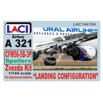 Klapy LĄDOWANIA  A321-CFM56-5B-3P Laci LAC144104 SKALA 1/144