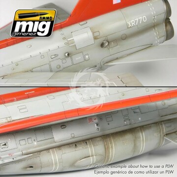 Ammo Mig7420 Airplanes Engines & Exhausts Air Weathering Set 3 x 35ML AMIG7420