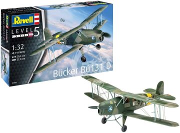  Bucker B-131 Jungmann Revell 03886 skala 1/32