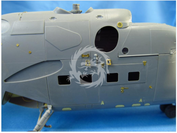 Mi-24. Exterior Zvezda MDR4878 skala 1/48
