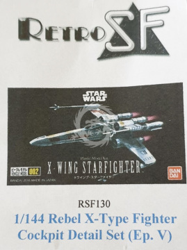 RSF130 X-Wing Cockpit Detail Set Ep. V retrokiT RetroSF