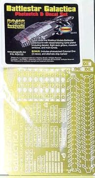 PGX133 Battlestar Galactica (2003) Photoetch & Decal Set Paragrafix