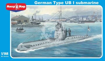 NA ZAMÓWIENIE - UB-1 German submarine -  Mikromir 144-016 skala 1/144
