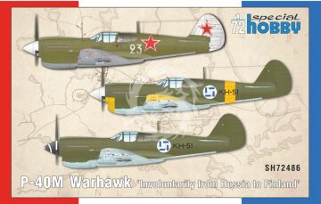 P-40M Warhawk ‘Involuntarily from Russia to Finland’  Special Hobby SH72486 skala 1/72 