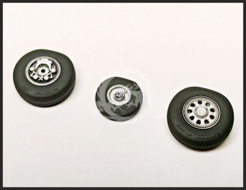  F-35A wheel set Clear Prop CPA48033 skala 1/48