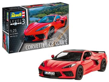 Corvette C8 Coupé Revell  7714 skala 1/24