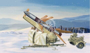 German Flakrakete Rheintochter I - Trumpeter 02357 skala 1/35
