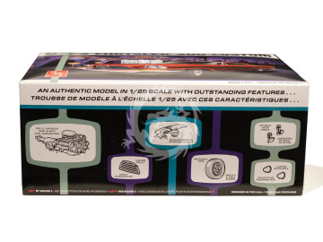 '57 Chrysler 300 Custom -  AMT 1447 skala 1/25