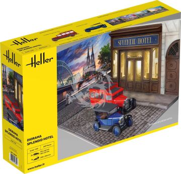 Diorama Splendid Hotel - Heller 50330 skala 1/24