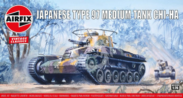 Type 97 Medium Tank Chi-Ha Vintage Classics - Airfix  A01319V skala 1/76