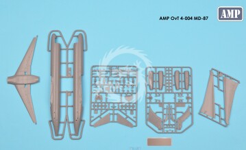 McDonnell Douglas MD-87  - AMP OvT 4-004 skala 1/144	