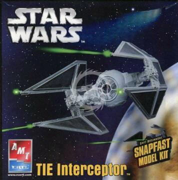 TIE Interceptor AMT/ERTL 38312 skala 1/51