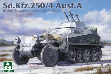 PRZEDSPRZEDAZ - Sd.Kfz.250/4 Ausf.A leichter Truppenluftschutzpanzerwagen - Takom 2211 skala 1/35