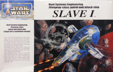 Slave I Jango Fett's customized version Fine Molds SW-4 skala 1/72