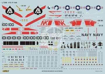 F-14A Tomcat Great Wall Hobby Great Wall Hobby L7206 skala 1/72