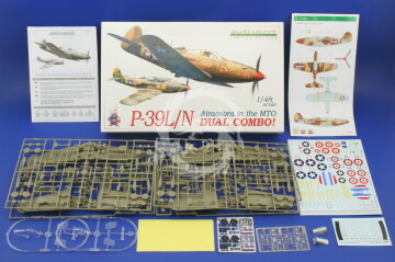  P-39 L/N MTO Mediteraen Airacobras Limited Edition - Dual Combo Eduard 1128 skala 1/48