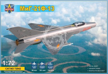 MiG-21F-13 ModelSvit 72042 skala 1/72