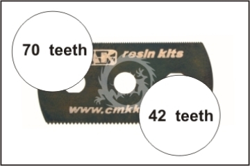 Ultra Smooth and Extra Smooth Saw (2 sides) 5 pcs. CMK H1004