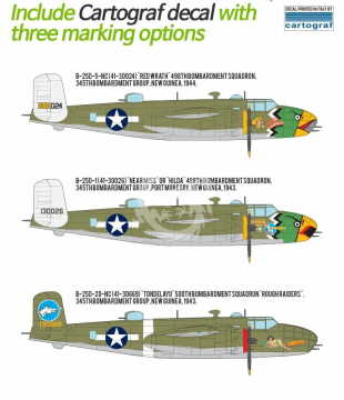 Model plastikowy North American B-25D Pacific Theatre Academy 12328 skala 1/48